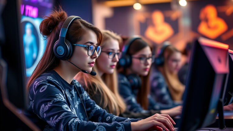Female Players Shatter Barriers in Male-Dominated Esports